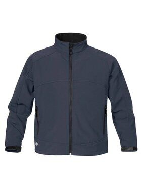 Stormtech Navy Blue Soft Shell Men's Cirrus Bonded Waterproof Jacket size Small